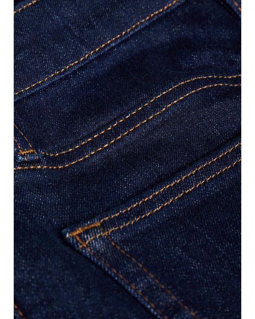 FRAME Blue The Reboot Boot-Leg Jeans