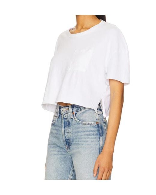 James Perse White Short T-Shirt
