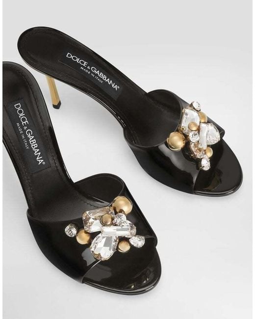 Dolce & Gabbana Black Sandals _Cover Le Sole El