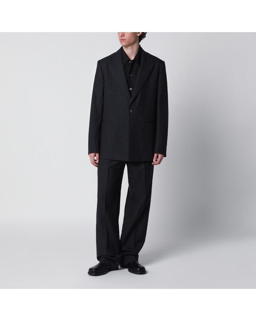 NAMACHEKO Blue Notched Blazer for men