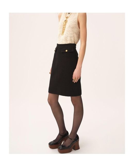 Chloé Black Chloé Knee-Length Skirt