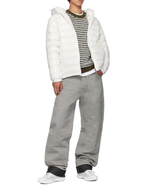 Moncler Natural Besines Zip-Up Jacket for men