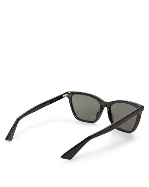 Gucci White Square Sunglasses