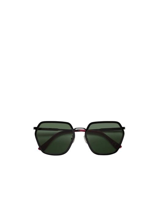 Marni Green Geometric Frame Sunglasses for men