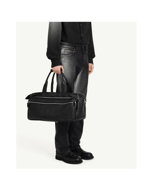MM6 by Maison Margiela Black Straight-Leg Jeans for men