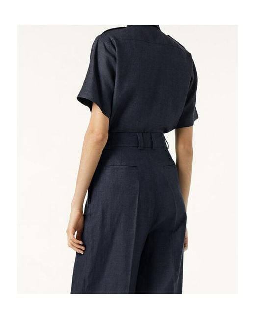 Loro Piana Blue Neo Annalisa Shirt