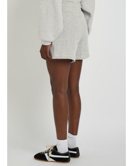 Anine Bing Gray Kam Shorts