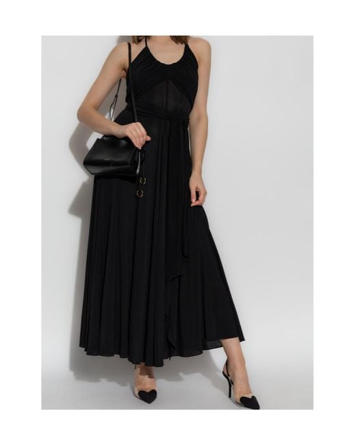 Alaïa Black Alaïa Soft Jersey Cross Dress