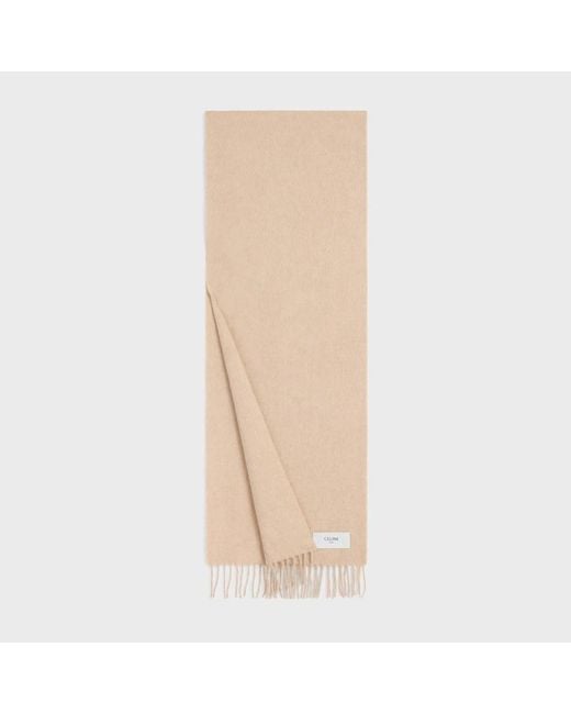 Céline White Scarf