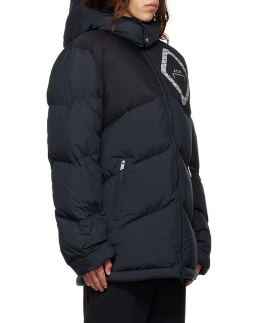 A_COLD_WALL* Blue Hooded Padded Jacket for men
