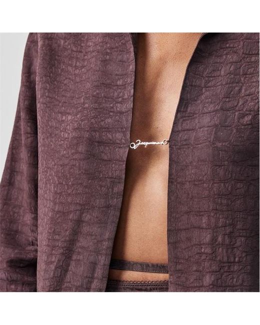 Jacquemus Purple Notte Chemise Shirt