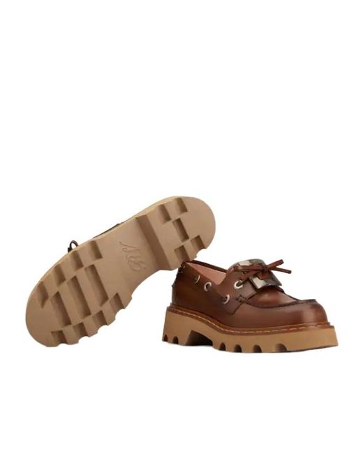 Roger Vivier Brown Viv' Rangers Truck Boat Shoes