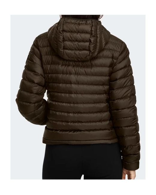 Canada Goose Brown Aethera Hooded Down Jacket