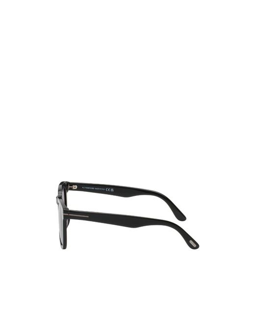 Tom Ford Gray Square Sunglasses for men