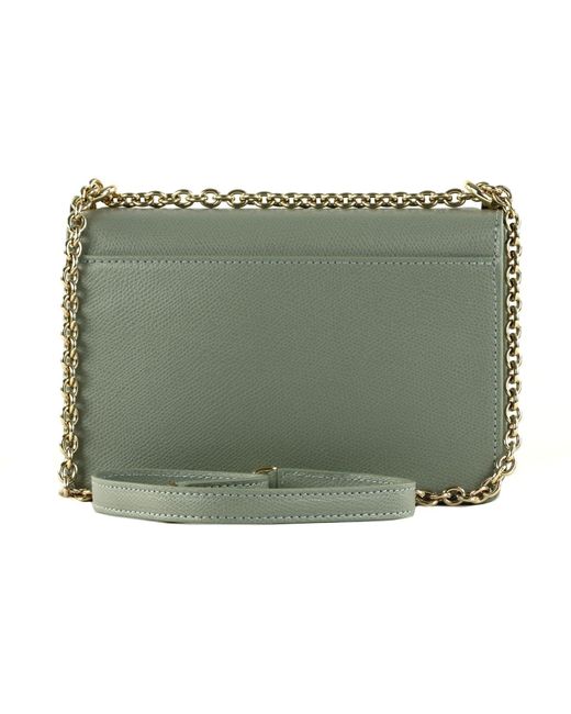 Furla Green Flip Shoulder Bag