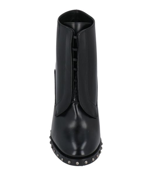 Dolce & Gabbana Black Solid Color Ankle Boots