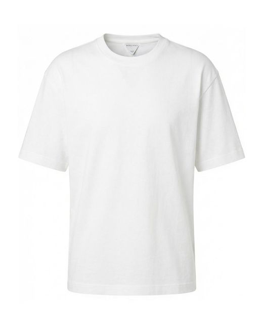 Bottega Veneta White Short Sleeved Crewneck T-Shirt for men