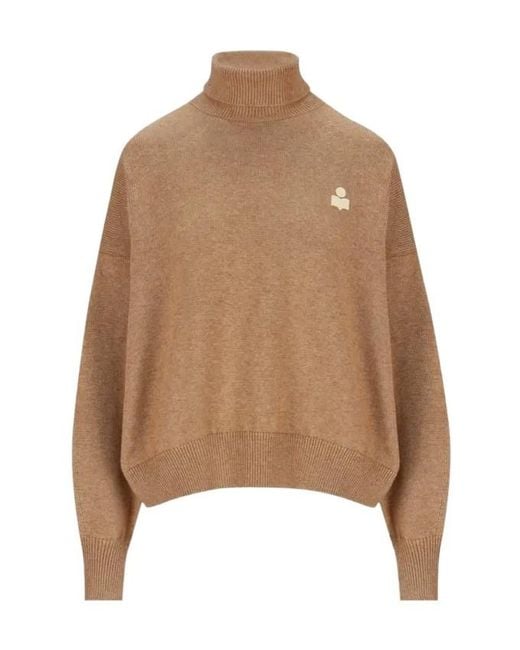 Isabel Marant Brown Long Sleeve Sweater