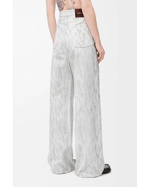 Loewe White Denim Jeans