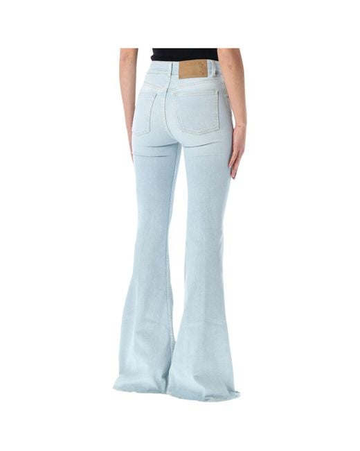 Haikure Blue Farrah Flared Jeans