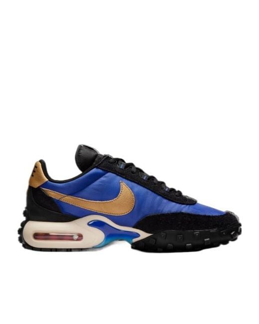Nike Blue Air Max Waffle Sneakers for men