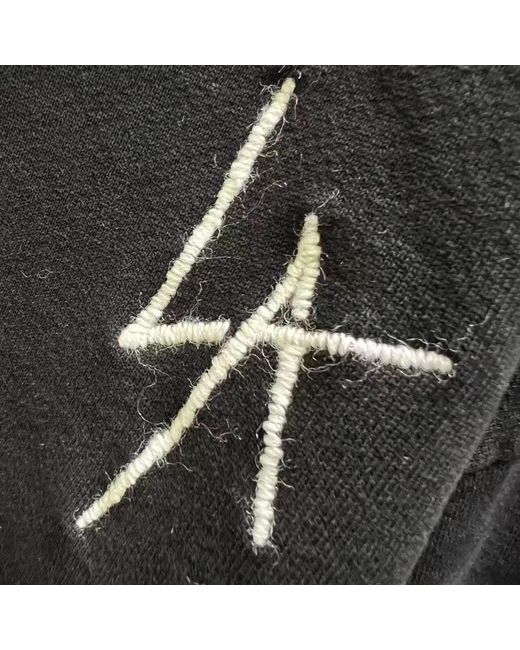 Local Authority Black Logo Hooded Hooded Sweater for men