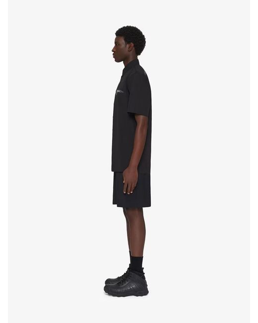 Givenchy Black Sleek 100% Cotton Shirt for men