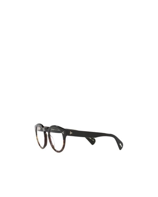 Oliver Peoples White Logo Flat Mirror for men