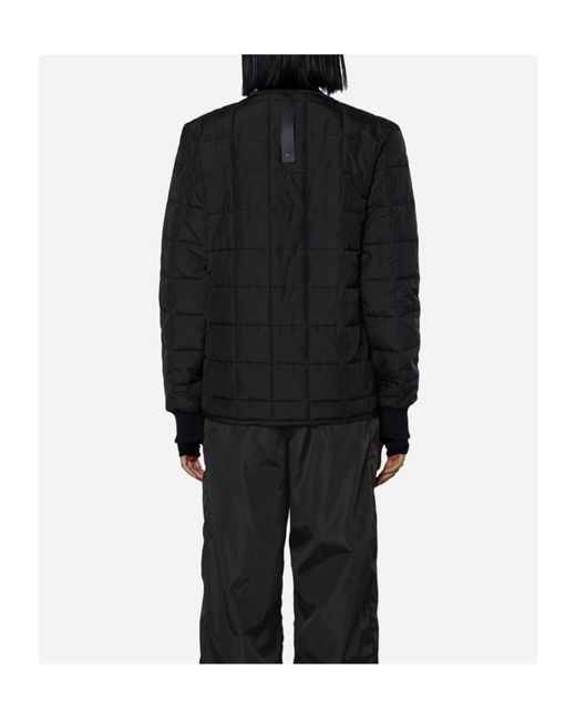 Rains Black Long Sleeve Jacket