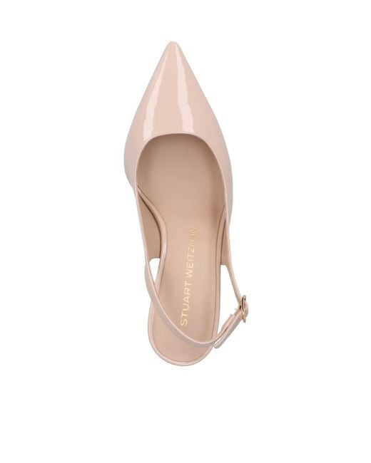 Stuart Weitzman Pink Slingback High Heel Sandals