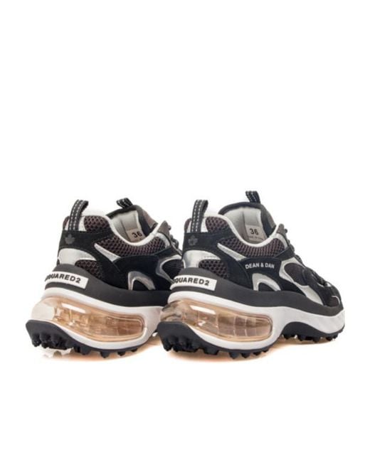 DSquared² Multicolor Bubble Low-Top Sneakers