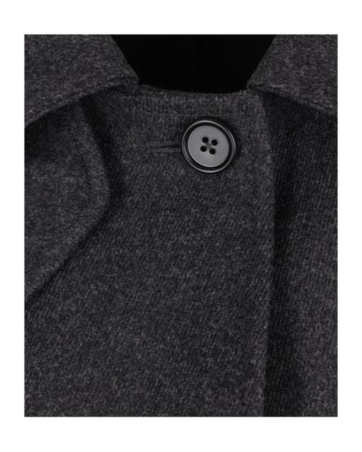 Jil Sander Black Long-Sleeved Coat