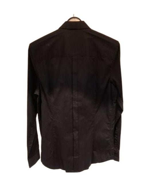 Iceberg Black Single-Breasted Long-Sleeved Shirt for men