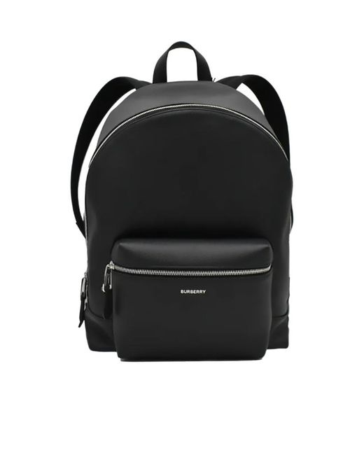 Burberry Backpack With External Pockets in Black for Men | Lyst