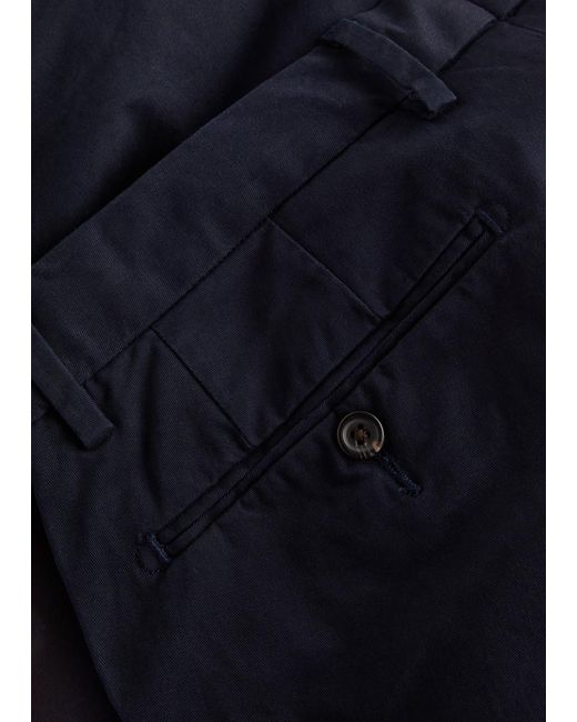 Polo Ralph Lauren Blue Slim-Leg Stretch Cotton Chinos for men