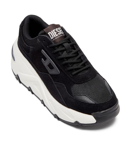 DIESEL Black S-Savannah W Platform Sneakers