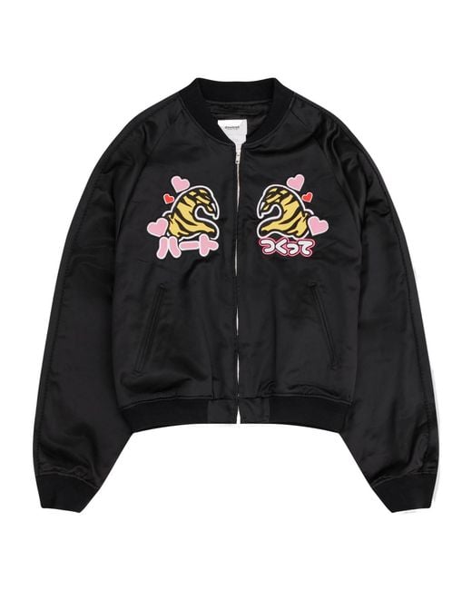 Doublet Black Fan-Service Souvenir Jacket for men