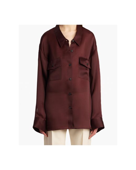 Khaite Purple Matteo Top
