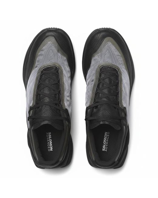 Salomon Lab Black Low-Top Sneakers for men