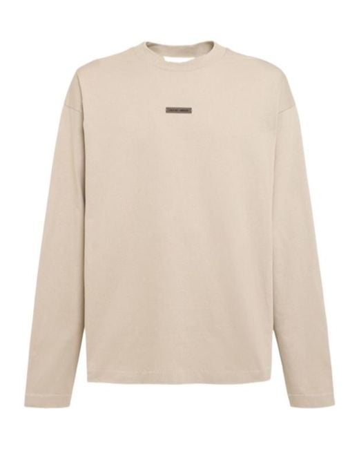 Fear Of God White Classic Long-Sleeved T-Shirt for men