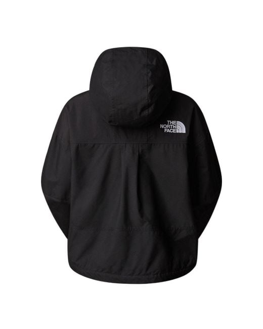 The North Face Black Logo Embroidered Hooded Jacket