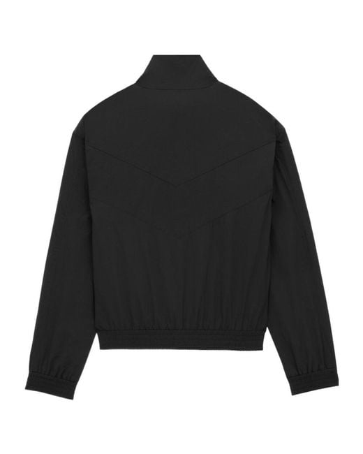 Saint Laurent Black Teddy Waterproof Jacket for men