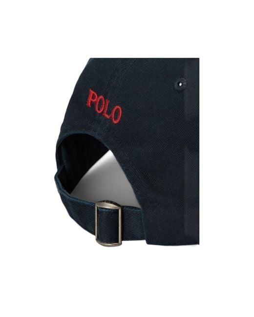 Polo Ralph Lauren Blue Pure Cotton Baseball Cap