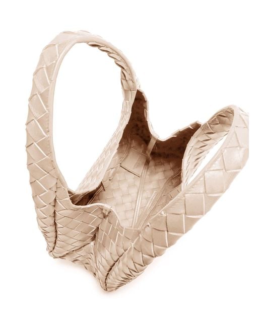 Bottega Veneta Natural Campana Shoulder Bag