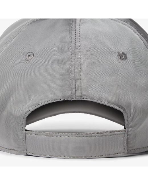 Fendi Gray Nylon Baseball Cap for men