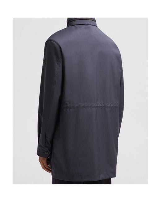 Moncler Blue Lanche Two Layer Jacket for men