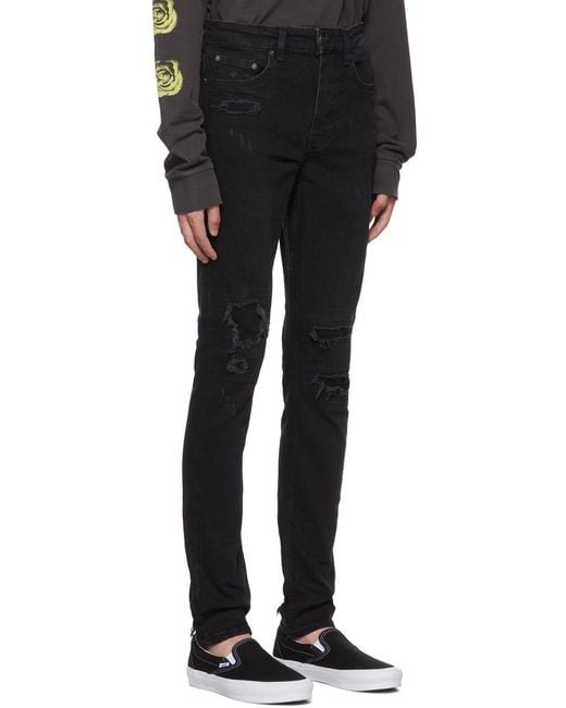 Ksubi Black Chitch Boneyard Denim Jeans for men