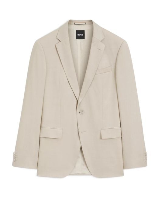 Boss Natural Cotton Blazer for men