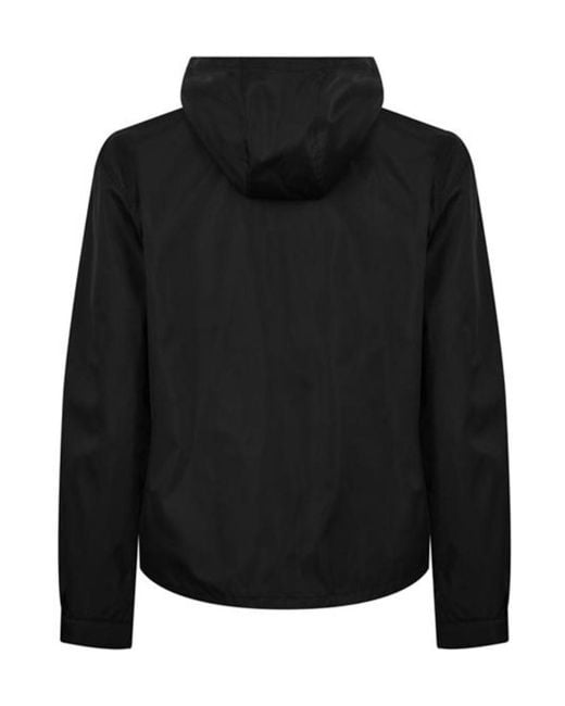 Prada Black Hooded Long-Sleeved Jacket for men