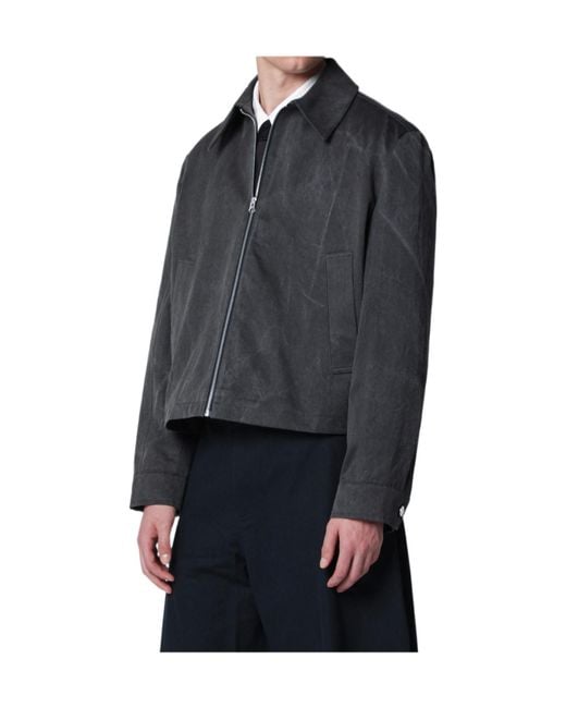 Séfr Blue Zipper Jacket for men
